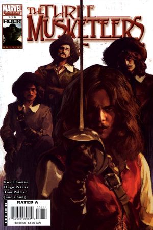 Cover Marvel Illustrated: The Three Musketeers #1